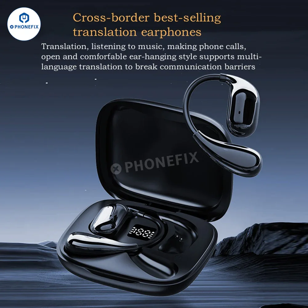 Smart Bluetooth Translation Earbuds AI Language Translator Headsets - Image 2