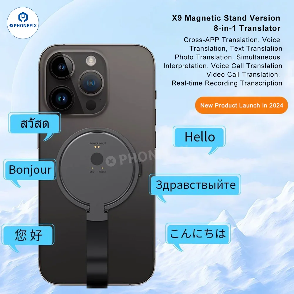 Smart Voice Translator GPT-4.0 AI Photo Translation Headphones - Image 2