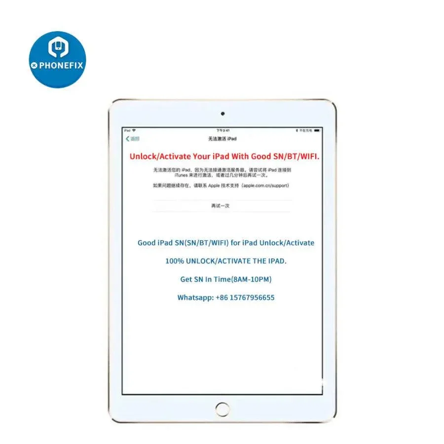 SN Serial Number For iPad Mini 1234 Air Pro iPad icloud unlock - Image 7