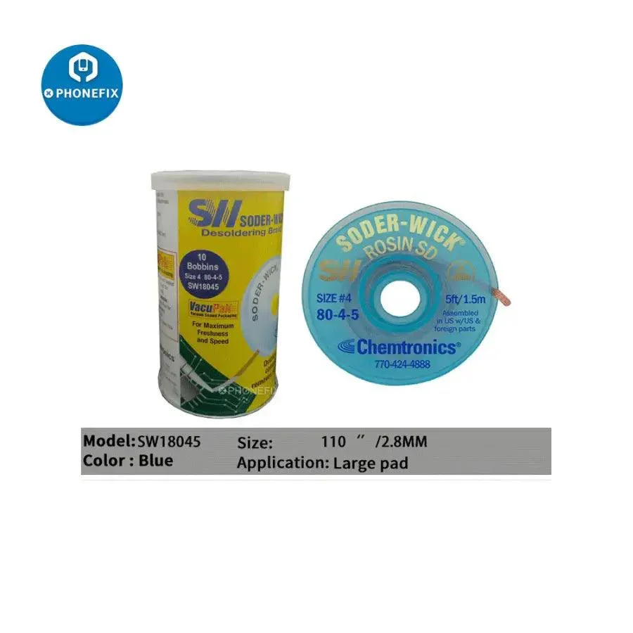 SODER WICK Suction Wire SW 18025/35/45/55 Original Suction wire - Image 5