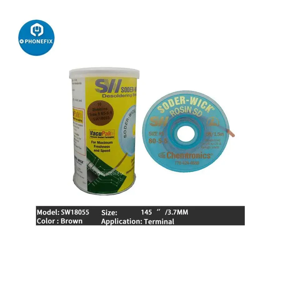 SODER WICK Suction Wire SW 18025/35/45/55 Original Suction wire - Image 6