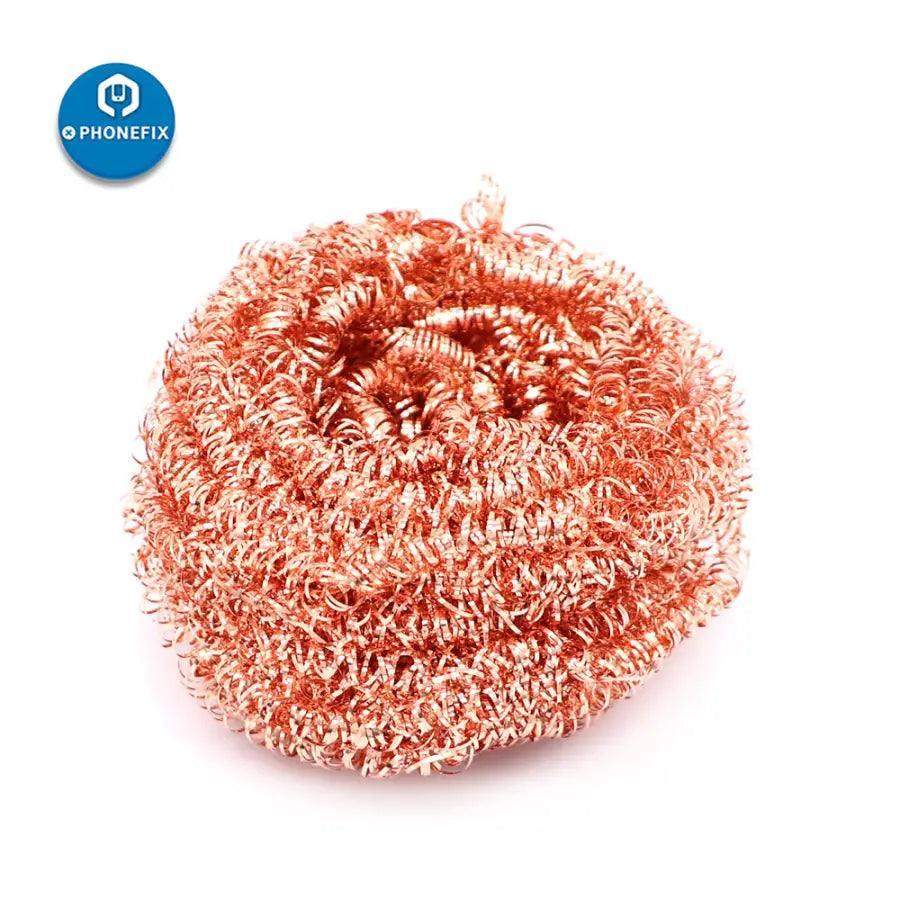 Soldering Iron Cleaning Steel Wire Ball For PCB Cleaning Repair Tool - Image 2