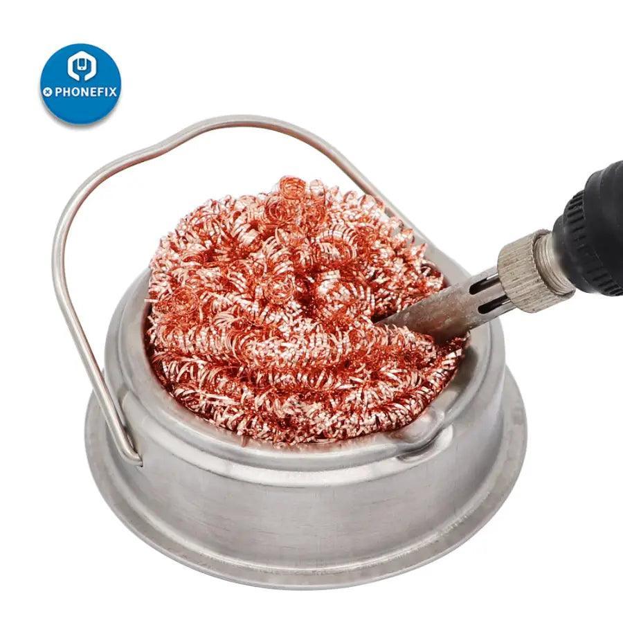 Soldering Iron Cleaning Steel Wire Ball For PCB Cleaning Repair Tool - Image 3