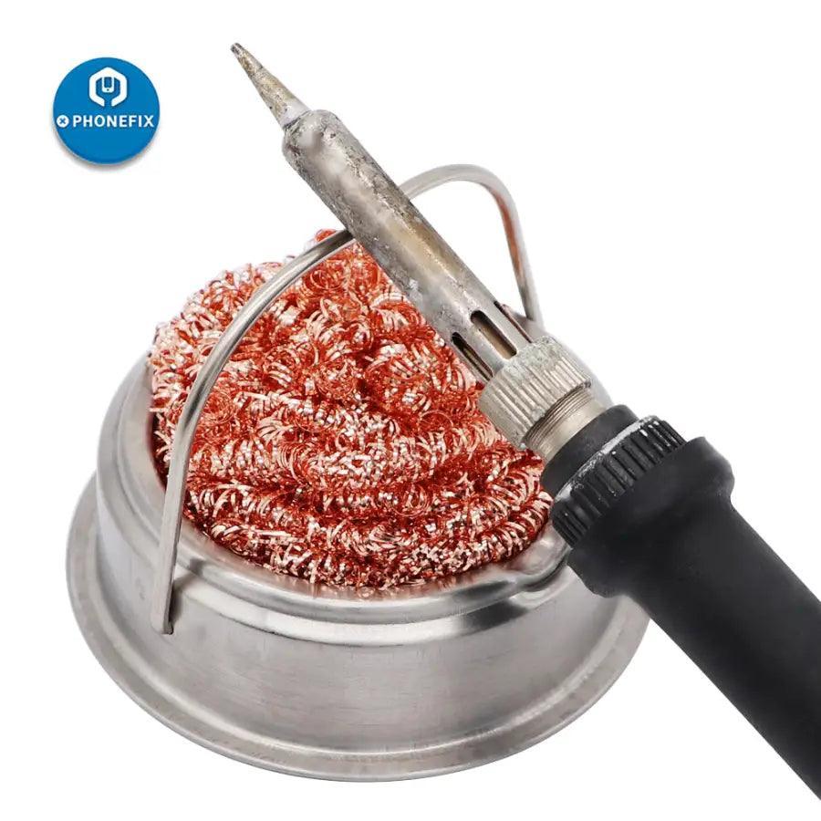 Soldering Iron Cleaning Steel Wire Ball For PCB Cleaning Repair Tool - Image 7