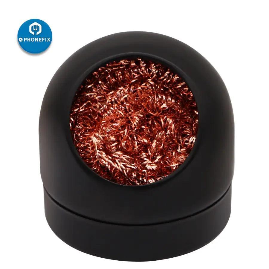 Soldering Iron Soft Steel Wire Ball Welding Iron Tip Dross Cleaner - Image 3