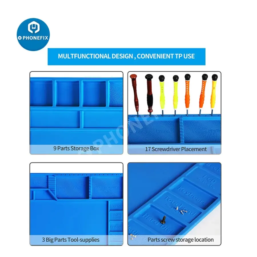 Soldering Mat Heat Insulation Silicone Pad Welding Repair Platform - Image 9