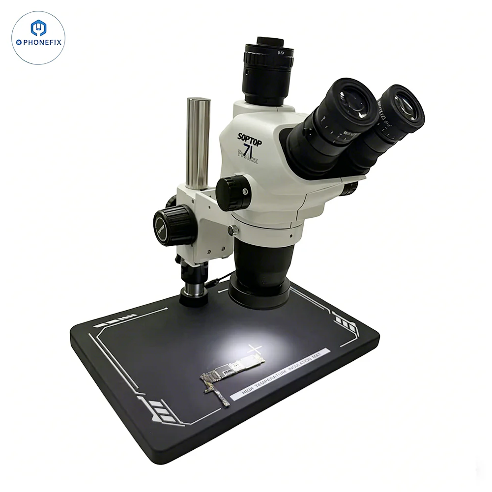 SOPTOP 71 Pro Max 6.7-45X Trinocular Microscope for Phone Repair - Image 6