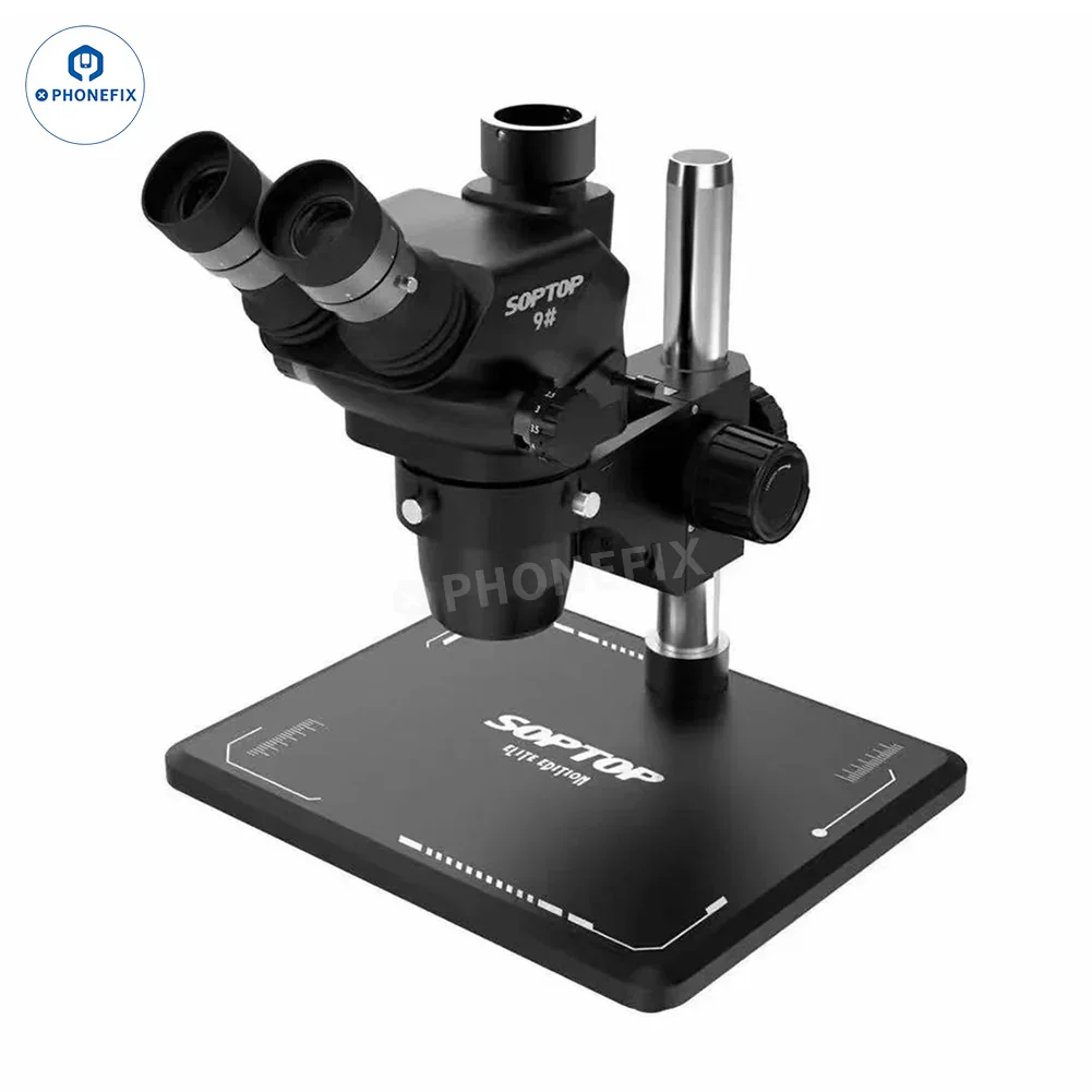 SOPTOP 9# 6.7-4.5X Zoom Trinocular HD Microscope - Image 10