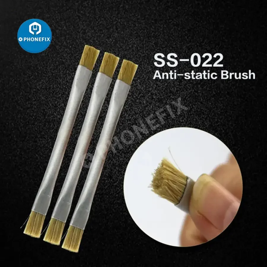 SS-022 Anti Static Dust Brush Phone PCB BGA Soldering Repair - Image 2