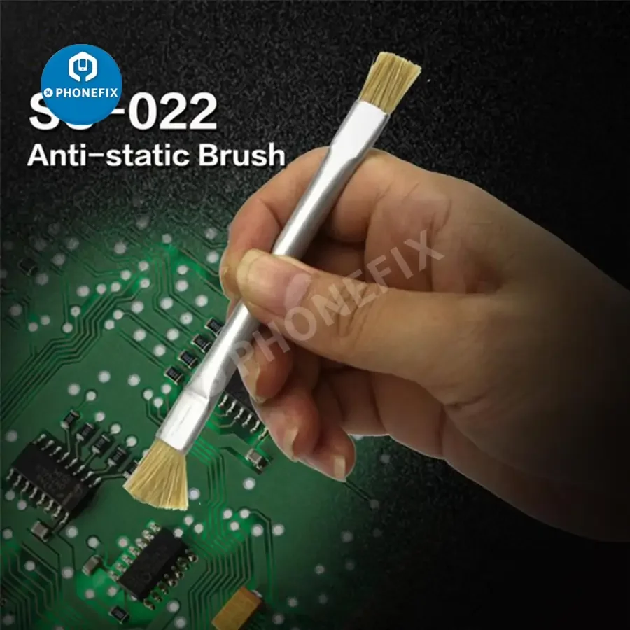 SS-022 Anti Static Dust Brush Phone PCB BGA Soldering Repair - Image 4