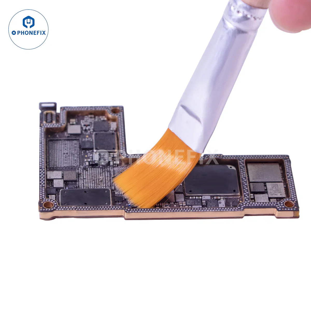 SS-022B Safe Brush: Dual-Head PCB Cleaning Tool for Mobile Repair - Image 5