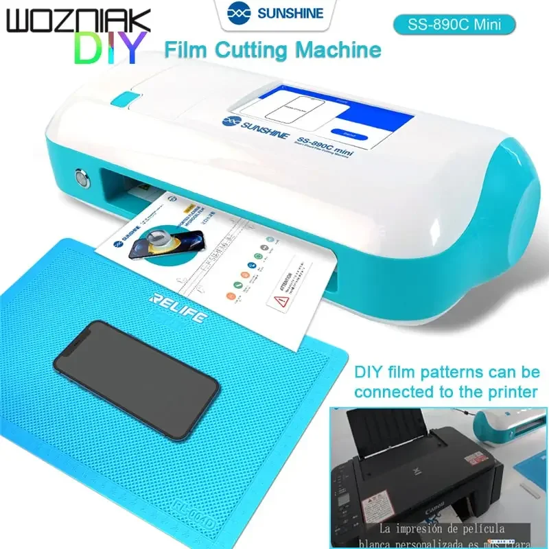 SS-890C Mini Cutting Machine Intelligent DIY Hydrogel Film Cutting Tool - Image 2