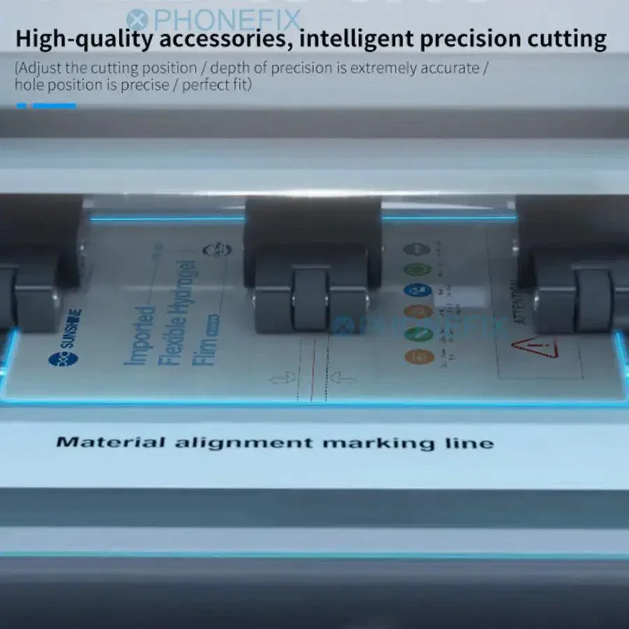 SS-890C One-Click Mobile Phone Screen Protector Film Cutting Machine - Image 13