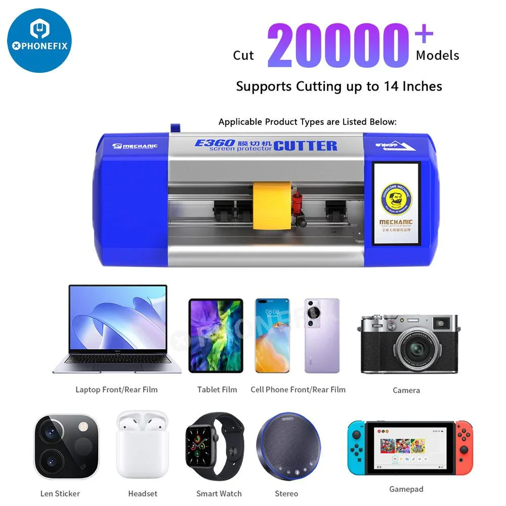 SS-890C One-Click Mobile Phone Screen Protector Film Cutting Machine - Image 18