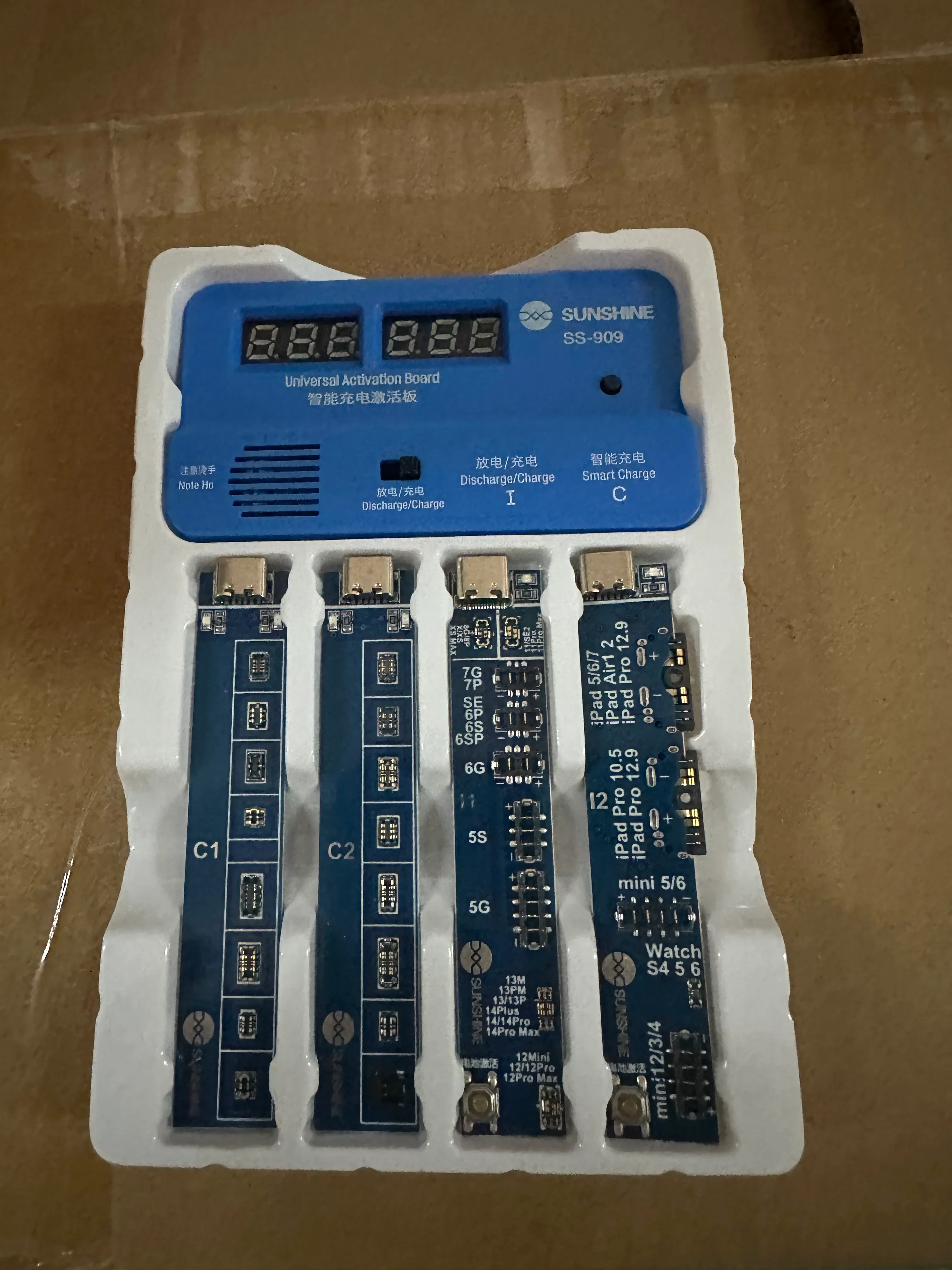 SS-909 Universal Battery Charging Activation Board Tester Phone Repair - Image 2