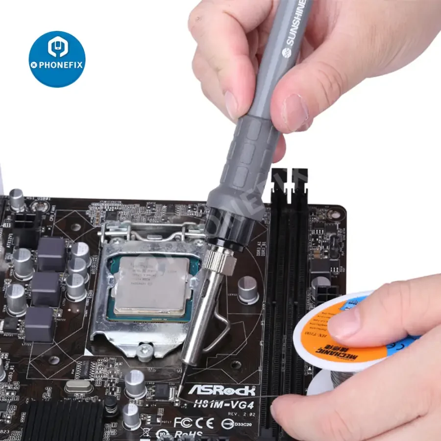 SS-928D Smart Thermostat Soldering Iron with LED Digitai Display - Image 2
