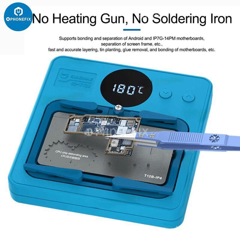 SS-T12B Motherboard Heater Platform For Android iPhone Repair - Image 5