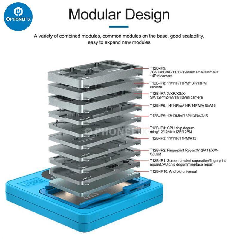 SS-T12B Motherboard Heater Platform For Android iPhone Repair - Image 7