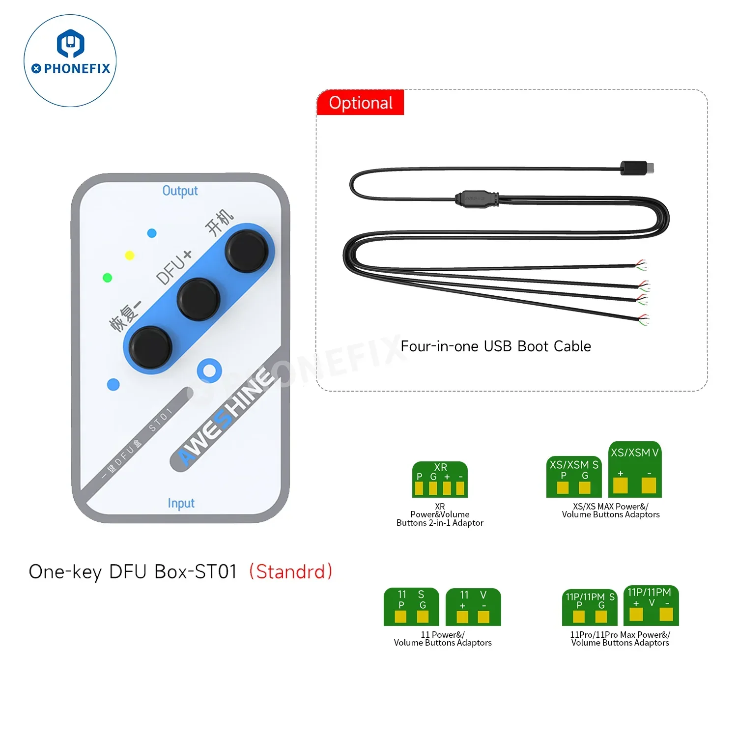 ST01 One-key DFU Box for iPhone X-16 Pro Max Recovery Mode - Image 14