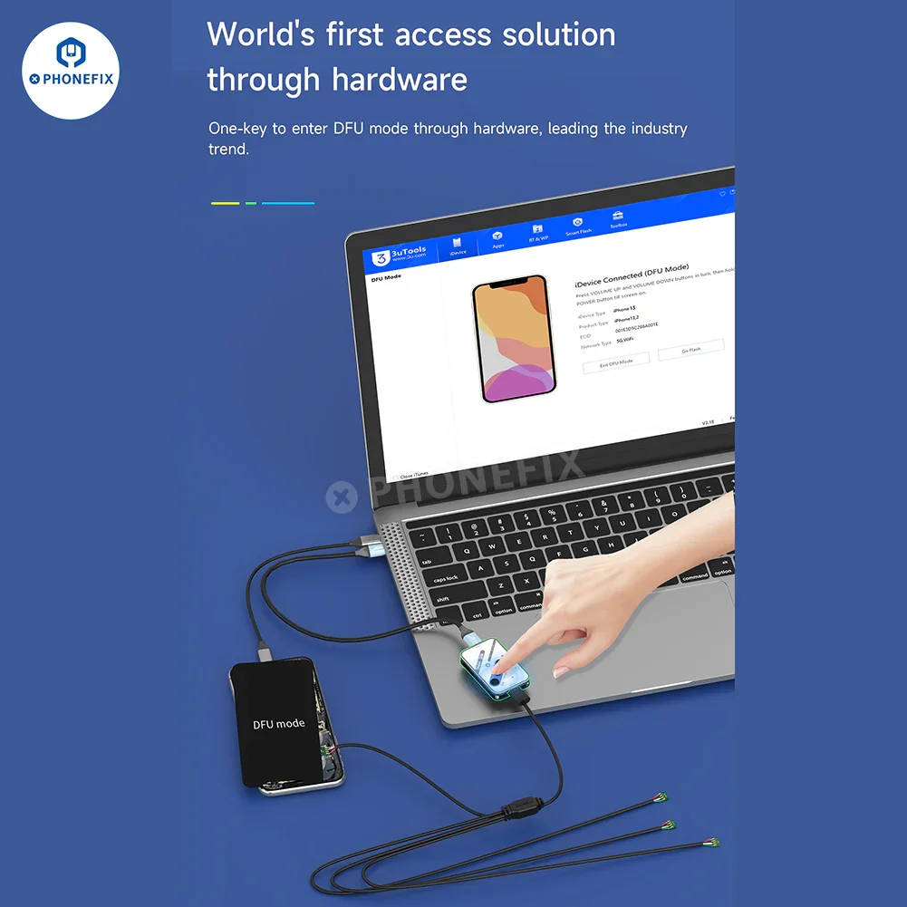 ST01 One-key DFU Box for iPhone X-16 Pro Max Recovery Mode - Image 4