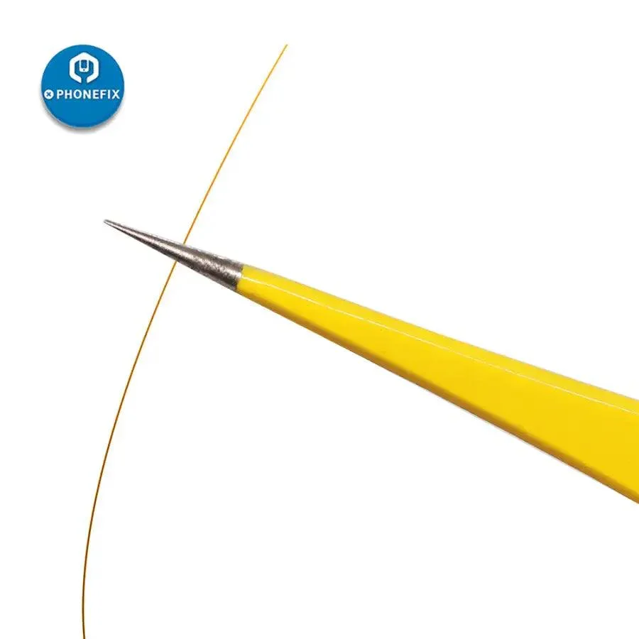 Stainless Steel Anti-static Tweezers Kit for PCB Soldering Repair Tool - Image 6