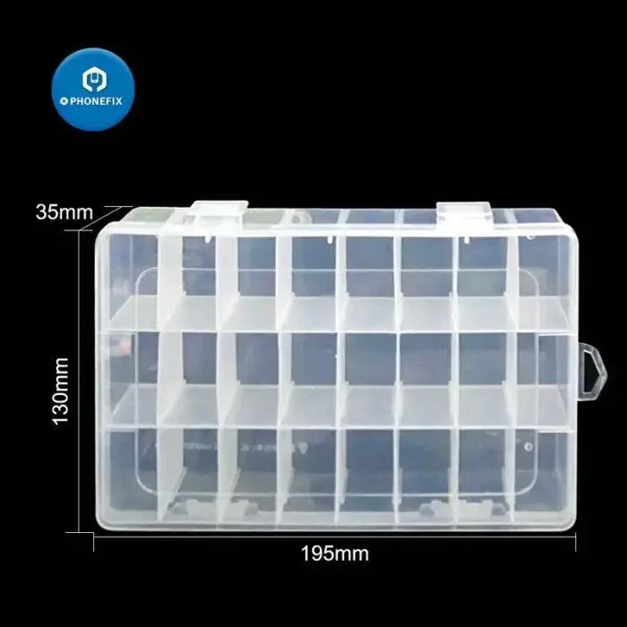 Storage Box for Mobile Phone Repair Parts | Component Organizer - Image 3