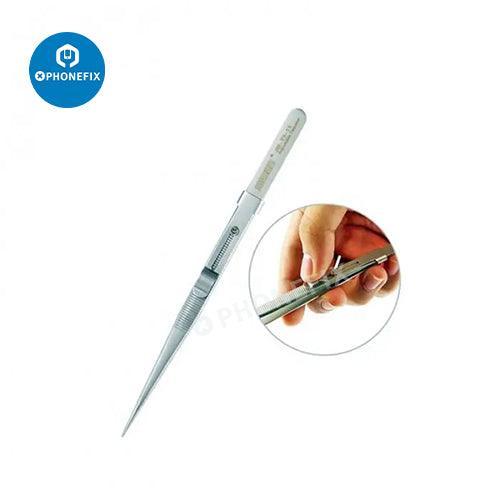 Straight Head / Anti-static Cross Type Tweezers Phone Repair Tool - Image 5