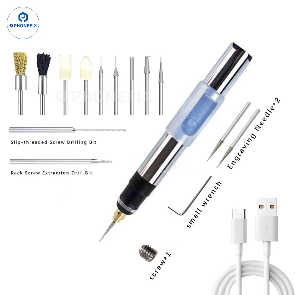 Stripped Screw Extractor Kit for Phone Laptop Screw Removal - Image 8