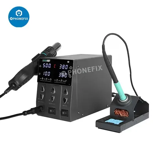 Sugon 212 760W 2-in-1 Hot Air Gun Soldering Iron Rework Station - Image 2