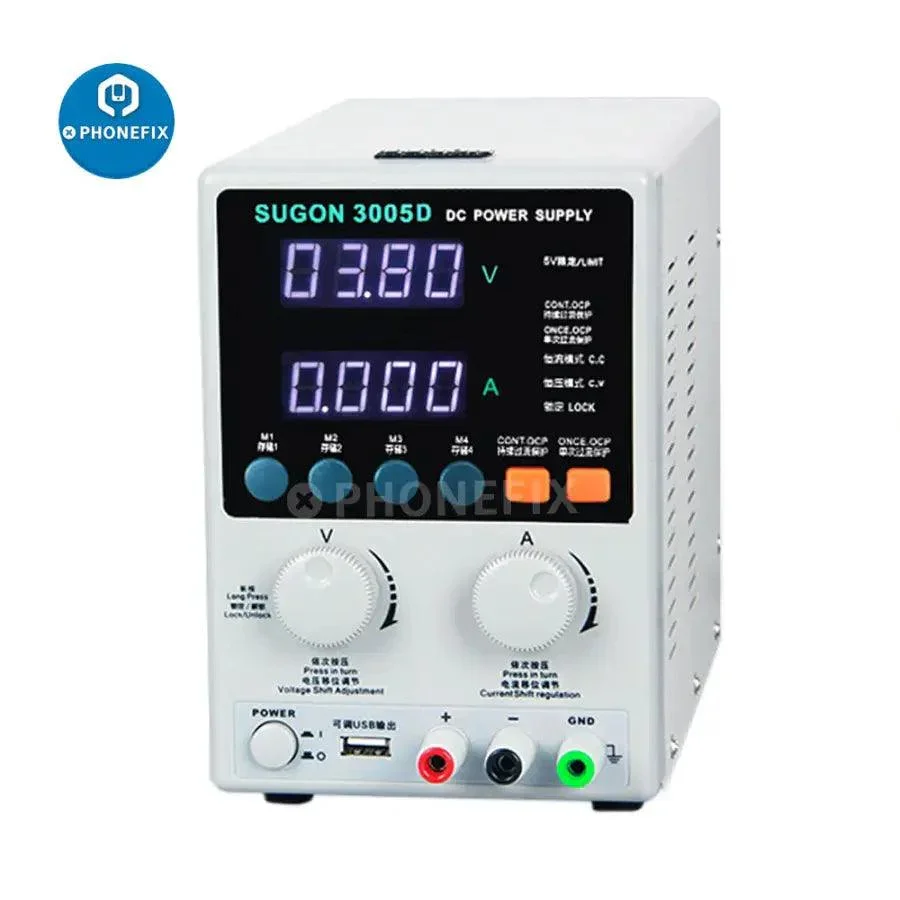 SUGON 3005D Adjustable Digital DC Power Supply 30V 5A Laboratory - Image 4