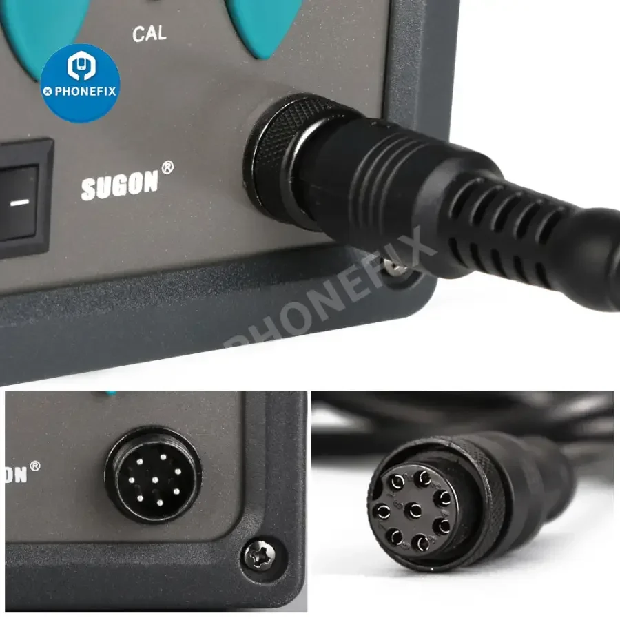 SUGON 858D Hot Air Gun BGA Rework Station Welding Soldering - Image 3