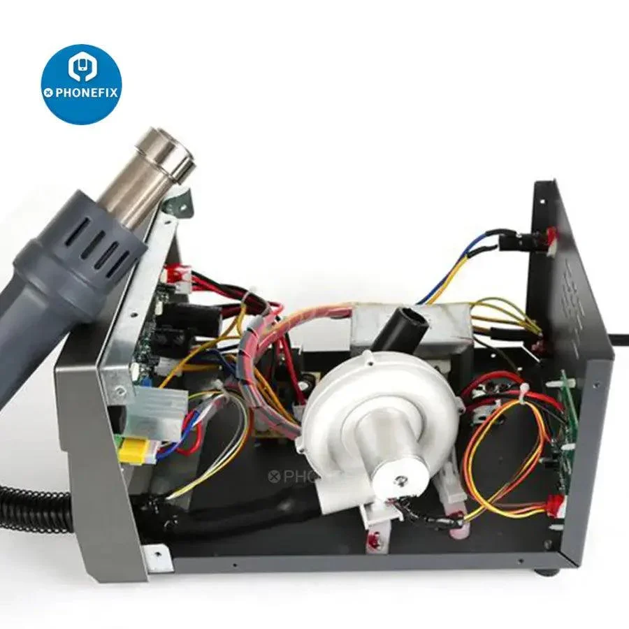 SUGON 8610DX 1000W Hot Air Rework Station With LED Display 5 Nozzle - Image 6