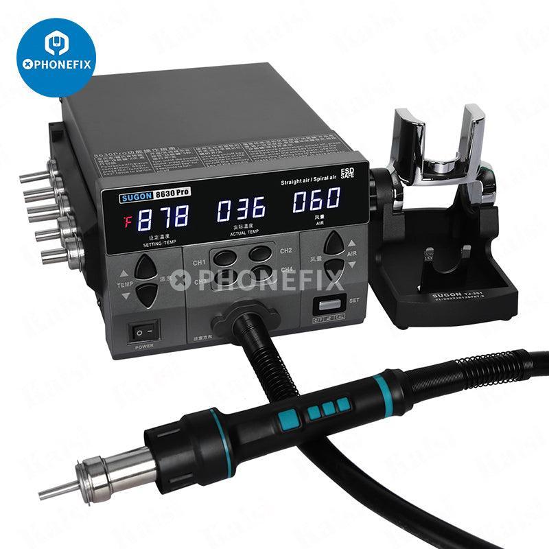 Sugon 8630Pro Intelligent Hot Air Gun BGA Rework Station - Image 2