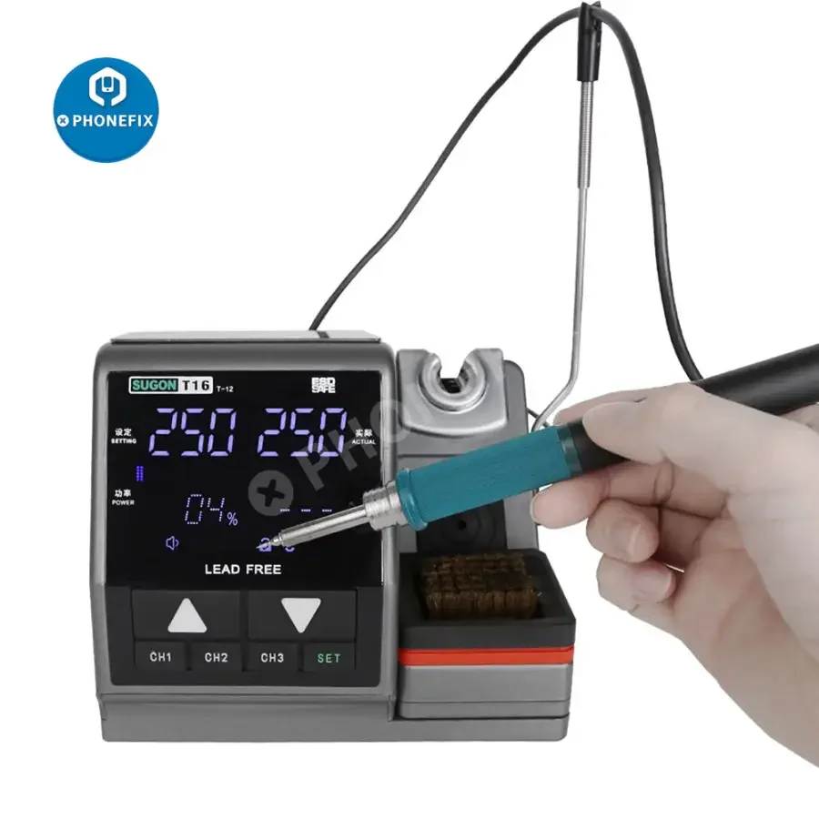 SUGON T16 Precision Soldering Rework Station For Phone PCB Repair Tool - Image 3