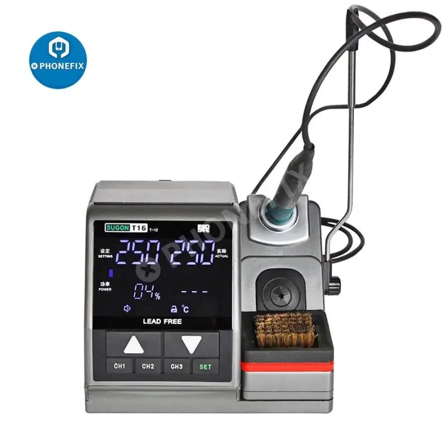 SUGON T16 Precision Soldering Rework Station For Phone PCB Repair Tool - Image 7