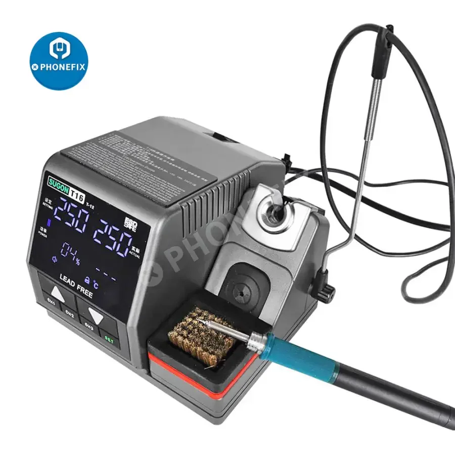 SUGON T16 Precision Soldering Rework Station For Phone PCB Repair Tool - Image 8