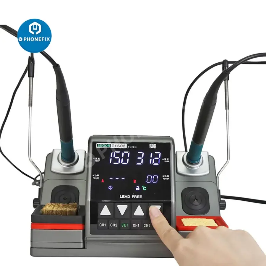 SUGON T1602 Lead Free Soldering Rework Station For BGA PCB IC Repair - Image 2