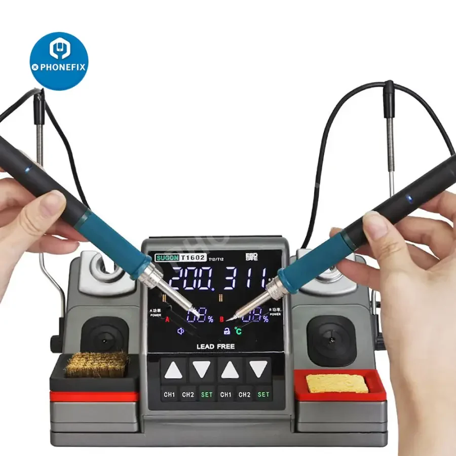 SUGON T1602 Lead Free Soldering Rework Station For BGA PCB IC Repair - Image 3