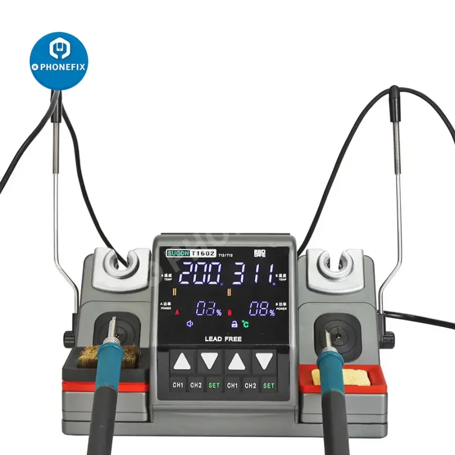 SUGON T1602 Lead Free Soldering Rework Station For BGA PCB IC Repair - Image 4