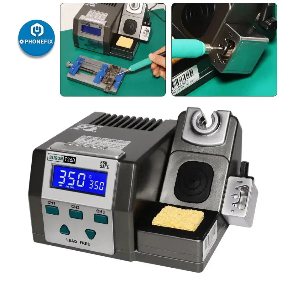 SUGON T26D Precision Lead-free Electric Soldering Station - Image 3