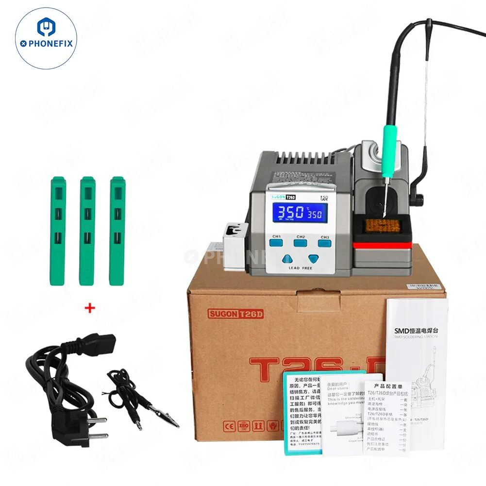 SUGON T26D Precision Lead-free Electric Soldering Station - Image 6