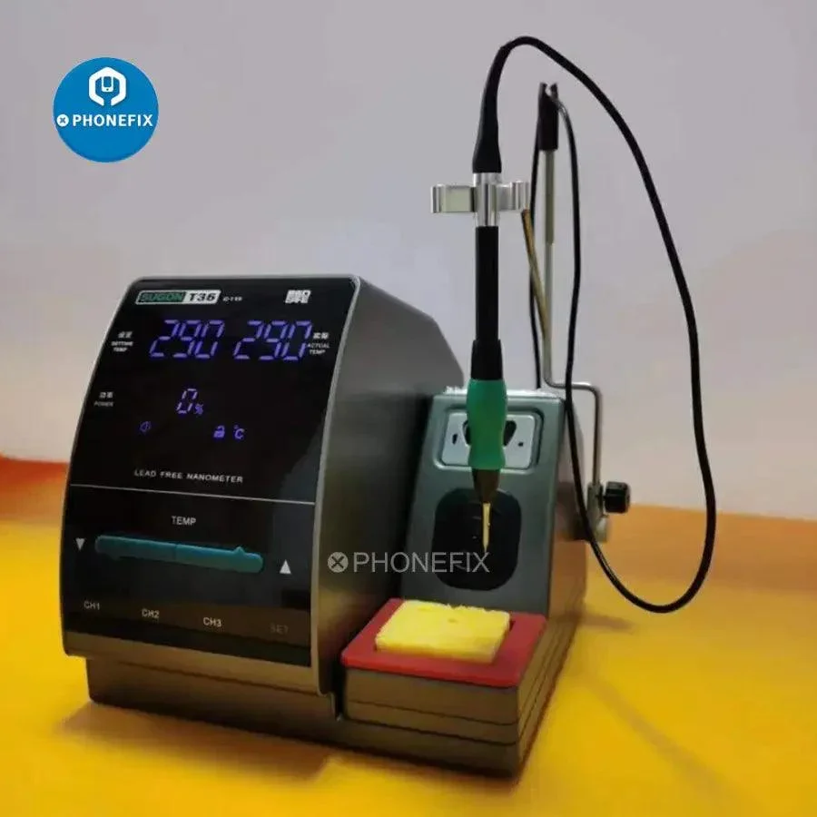 Sugon T36 Lead-free Soldering Station With JBC C115 Iron Tips - Image 3