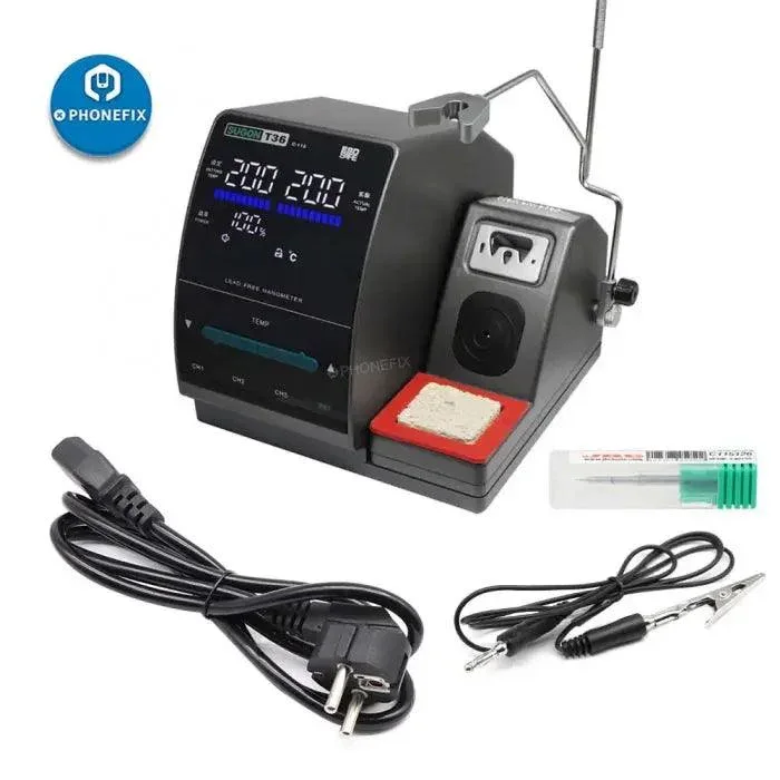Sugon T36 Lead-free Soldering Station With JBC C115 Iron Tips - Image 4