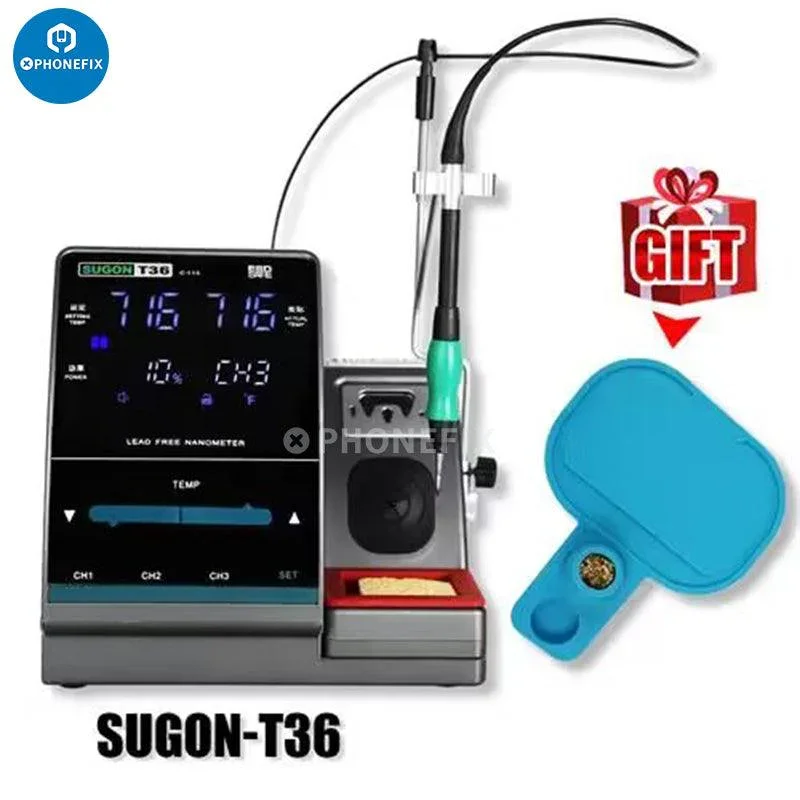 Sugon T36 Lead-free Soldering Station With JBC C115 Iron Tips - Image 7