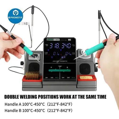 SUGON T3602 Soldering Station with JBC T115 T210 iron tips - Image 4