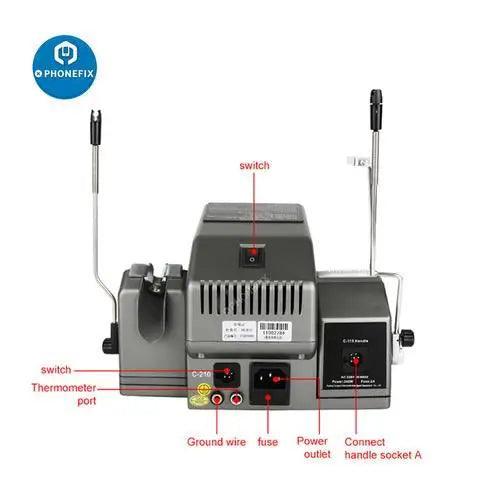 SUGON T3602 Soldering Station with JBC T115 T210 iron tips - Image 6