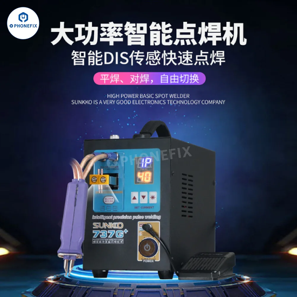 SUNKKO 737G 737G+ Dual Pulse Battery Spot Welder - Image 11
