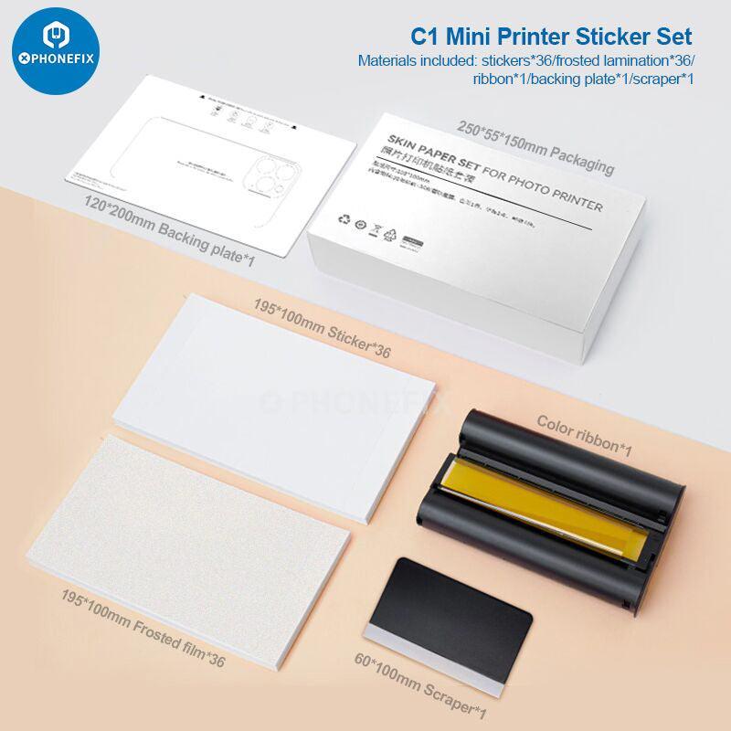 Sunshine C1 Mini 7.5-Inch HD Colorful Phone Back Cover Film Printer - Image 6