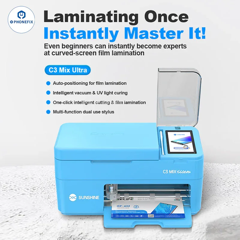 SUNSHINE C3 Mix Ultra Intelligent Cutting and Laminating Machine - Image 3