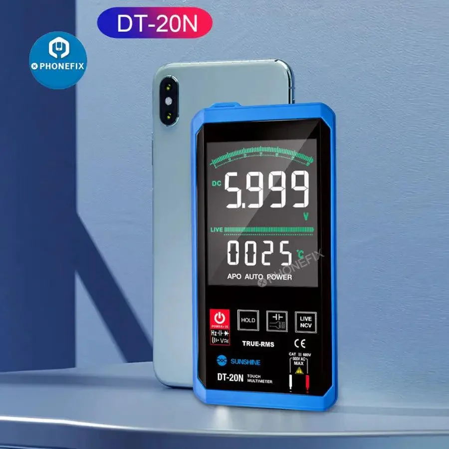 Sunshine DT-20N Touch Multimeter For Voltage Current Measurement - Image 7